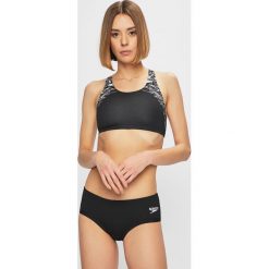 Speedo - Strój kąpielowy Boom. Czarne stroje kąpielowe damskie Speedo, bez wzorów, z elastanu. W wyprzedaży za 159,90 zł.