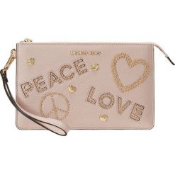 Kopertówki damskie: MICHAEL Michael Kors GUSSET WRISTLET Kopertówka soft pink