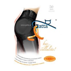 Rajstopy korygujące Bye Cellulite. Szare rajstopy damskie Gatta, bez wzorów. Za 27,90 zł.