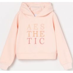 Bluza z kapturem -. Bluzy damskie Reserved, bez wzorów, bez rękawów, z kapturem. Za 69,99 zł.