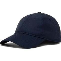 Czapka z daszkiem LACOSTE - RK2447 Blue Marine 166. Niebieskie czapki męskie Lacoste, bez wzorów, z poliesteru, marine. Za 179,00 zł.