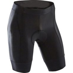 Spodenki na rower szosowy ROADCYCLING RC500 męskie. Czarne spodenki i szorty męskie TRIBAN, s, bez wzorów, z elastanu. Za 149,99 zł.