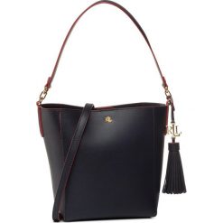 Torebka LAUREN RALPH LAUREN - Adley 431795008003 Navy/Red. Niebieskie torebki klasyczne damskie Lauren Ralph Lauren, bez wzorów, ze skóry, klasyczne, bez dodatków. W wyprzedaży za 719,00 zł.