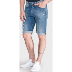 GAS Norton Szorty Niebieski. Niebieskie spodenki i szorty męskie Gas, bez wzorów, z elastanu. Za 481,95 zł.