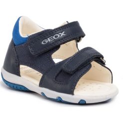 Sandały GEOX - B S.Elba B. B B02L8B 01054 C4226 Navy/Royal. Niebieskie sandały chłopięce Geox, z materiału. Za 179,00 zł.