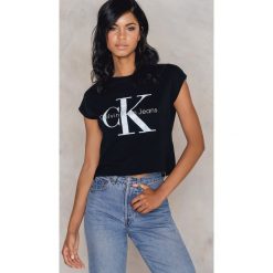T-shirty damskie: Calvin Klein Koszulka Taka True Icon - Black
