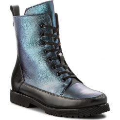 Trapery LASOCKI - SOFIA WKL-7 Granatowy. Niebieskie botki damskie skórzane marki Lasocki. Za 229,99 zł.