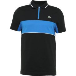 Lacoste Sport Koszulka polo black/royal blue/white. Czarne koszulki polo Lacoste Sport, m, z bawełny. Za 459,00 zł.