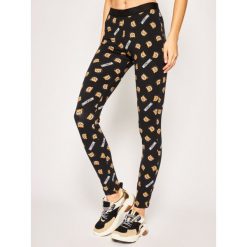 Legginsy Moschino Underwear & Swim 4323 9005. Czarne spodnie damskie Moschino Underwear & Swim, l, bez wzorów, z elastanu. Za 489,00 zł.