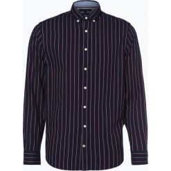 Tommy Hilfiger - Koszula męska, niebieski. Niebieskie koszule męskie TOMMY HILFIGER, s, w paski, bez kołnierzyka, bez rękawów. Za 229,95 zł.