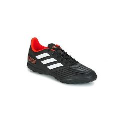 Buty do piłki nożnej adidas PREDATOR. Czarne halówki męskie marki Adidas, ze skóry, do piłki nożnej. Za 207,20 zł.