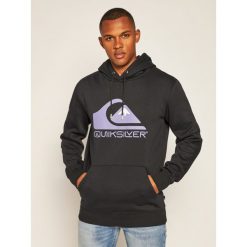 Bluza Quiksilver Square Me Up Hoodie EQYFT04203. Czarne bluzy męskie Quiksilver, s, bez wzorów, bez kołnierzyka, bez rękawów, bez kaptura. Za 249,00 zł.