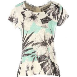 T-shirty damskie: T-shirt z krótkim rękawem i koronką z tyłu