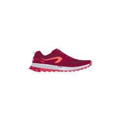 Buty do biegania damskie trail TR różowo-białe. Różowe buty sportowe damskie EVADICT, z poliesteru, do biegania. Za 179,99 zł.