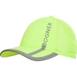 Czapka z daszkiem BOGNER SAMY. Białe czapki męskie Bogner, z nadrukiem, z tkaniny, sportowe. Za 270,00 zł.