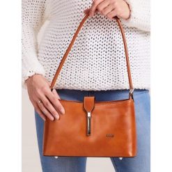 ROVICKY TORBA WIZYTOWA KOPERTÓWKA SKÓRA NATURALNA. Szare kopertówki damskie ROVICKY, na co dzień, w paski, ze skóry, eleganckie, na ramię, małe, bez dodatków. Za 169,00 zł.