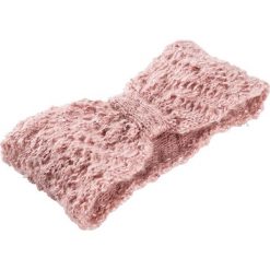 Opaska na czoło bonprix stary jasnoróżowy. Różowe rękawiczki damskie bonprix, bez wzorów. Za 37,99 zł.