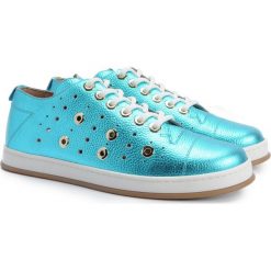 Twinset Sneakersy. Żółte trampki i tenisówki damskie Twin Set, bez wzorów, ze skóry, bez zapięcia. Za 439,00 zł.