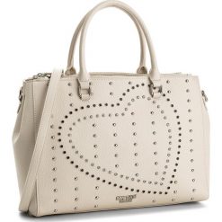 Torebka MY TWIN - Tote RS8TFN Ric/Cuore 02394. Brązowe torebki klasyczne damskie marki My Twin, bez wzorów, ze skóry ekologicznej, klasyczne, na ramię, bez dodatków. W wyprzedaży za 499,00 zł.