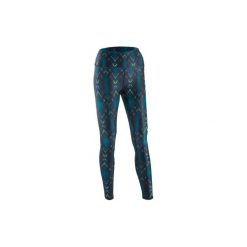 Legginsy do tańca i fitnessu damskie. Białe legginsy sportowe damskie DOMYOS, xs, bez wzorów, z elastanu, na fitness i siłownię. Za 74,99 zł.