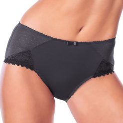 Figi klasyczne Playtex I. Szare majtki damskie Playtex, bez wzorów, z bawełny. Za 112,09 zł.