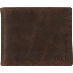 Portfele męskie: Fossil HUNTER Portfel dark brown