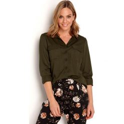 Happy Holly Koszula Sarah khaki female zielony 36/38. Zielone bluzki damskie z wiskozy. Za 159,00 zł.