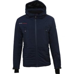 Kurtka narciarska w kolorze granatowym. Niebieskie kurtki męskie Peak Mountain, m, bez wzorów, bez kaptura, narciarskie. W wyprzedaży za 339,95 zł.