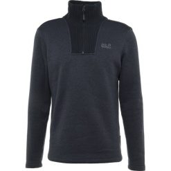 Jack Wolfskin SCANDIC MEN Sweter night blue. Czarne swetry klasyczne męskie marki Jack Wolfskin, l, z poliesteru, z kapturem. Za 459,00 zł.