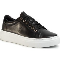 Sneakersy VAGABOND - Zoe Platfo 4927-501-20 Black. Czarne półbuty damskie Vagabond, ze skóry. Za 419,00 zł.