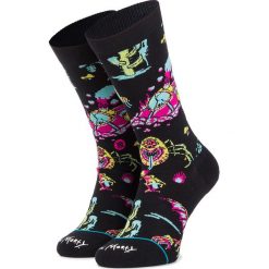 Skarpety Wysokie Unisex STANCE - Crash Landing M545A19CRA Black. Czarne skarpetki damskie Stance, bez wzorów, z elastanu. Za 79,99 zł.
