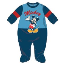 Disney By Arnetta Śpioszki Overal Mickey Mouse 62 Niebieski. Niebieskie kombinezony niemowlęce Disney By Arnetta, z motywem z bajki, bez rękawów, bez kaptura. Za 49,00 zł.
