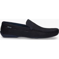 Mokasyny granatowe Kevin. Niebieskie mokasyny męskie Badura. Za 279,99 zł.