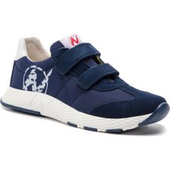 Sneakersy NATURINO - Lewis Vl 0012013753.01.0C02 D Navy. Niebieskie trampki chłopięce marki Naturino, bez wzorów, ze skóry, na rzepy. Za 389,00 zł.