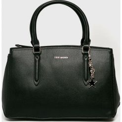 Steve Madden - Torebka. Czarne torebki klasyczne damskie marki Steve Madden, w paski, z materiału, średnie. W wyprzedaży za 299,90 zł.