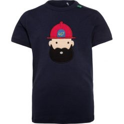 Fred's World by GREEN COTTON FIRETRUCK Tshirt z nadrukiem navy. Niebieskie t-shirty męskie marki Fred's World by GREEN COTTON, z nadrukiem, z elastanu. Za 129,00 zł.