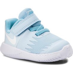 Buty NIKE - Star Runner (TDV) 907256 404 Cobalt Tint/White/Blue Chill. Niebieskie półbuty dziewczęce Nike, na rzepy. Za 129,00 zł.