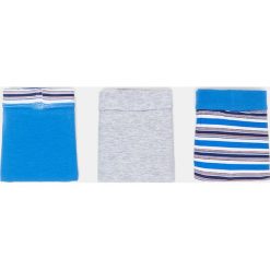 Blukids - Bokserki dziecięce (3-pack). Niebieskie majtki chłopięce Blukids, bez wzorów, z elastanu. Za 39,90 zł.