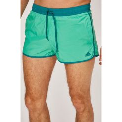 Adidas Performance - Szorty. Brązowe spodenki sportowe męskie marki adidas Performance, z poliesteru, sportowe. W wyprzedaży za 129,90 zł.