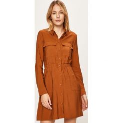 Tally Weijl - Sukienka. Żółte sukienki damskie TALLY WEIJL, na co dzień, s, bez wzorów, z wiskozy, casualowe, bez kołnierzyka, z długim rękawem, długie, mini, proste. W wyprzedaży za 89,90 zł.