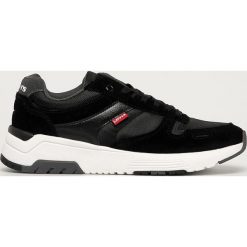 Levi's - Buty. Czarne sneakersy męskie Levi's®, z okrągłym noskiem, na sznurówki. Za 339,90 zł.