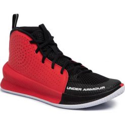 Buty UNDER ARMOUR - Ua Jet 3022051-003 Blk. Czerwone buty sportowe męskie Under Armour, ze skóry, bez zapięcia, do koszykówki. W wyprzedaży za 279,00 zł.