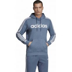 MĘSKA BLUZA ADIDAS ESSENTIAL PULLOVER (S). Bluzy męskie Adidas, s, w paski, z bawełny, sportowe, z kapturem, bez rękawów, z kapturem. Za 229,99 zł.