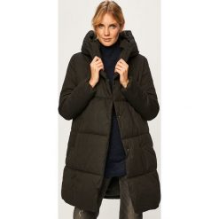 Pepe Jeans - Kurtka Thaly. Czarne kurtki damskie Pepe Jeans, s, bez wzorów, z bawełny, długie. W wyprzedaży za 539,90 zł.
