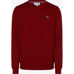 Lacoste - Męska bluza nierozpinana, czerwony. Czerwone bluzy męskie Lacoste, s, bez wzorów, z bawełny, bez kołnierzyka, bez rękawów, bez kaptura. Za 449,95 zł.