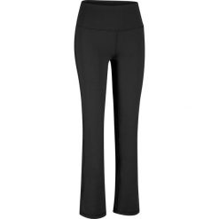 Spodnie sportowe shape, długie, Level 1 (2 pary) bonprix czarny + antracytowy melanż. Czarne spodnie sportowe damskie bonprix, bez wzorów, długie, na fitness i siłownię. Za 149,98 zł.