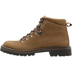 Buty zimowe męskie: Hackett London DAVOS Botki sznurowane beige