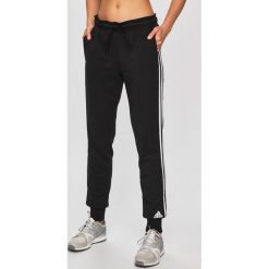 Adidas Performance - Spodnie. Czarne spodnie damskie adidas Performance, s, bez wzorów, z bawełny. W wyprzedaży za 159,90 zł.