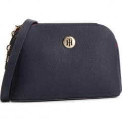 Torebka TOMMY HILFIGER - Th Core Crossover AW0AW06118 413. Niebieskie torebki klasyczne damskie TOMMY HILFIGER, bez wzorów, ze skóry ekologicznej, bez dodatków. W wyprzedaży za 329,00 zł.