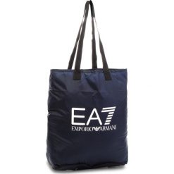 Torba EA7 EMPORIO ARMANI - 245001 CC801 02836 Dark Blue. Niebieskie torebki klasyczne damskie marki EA7 Emporio Armani, bez wzorów, z materiału. Za 239,00 zł.